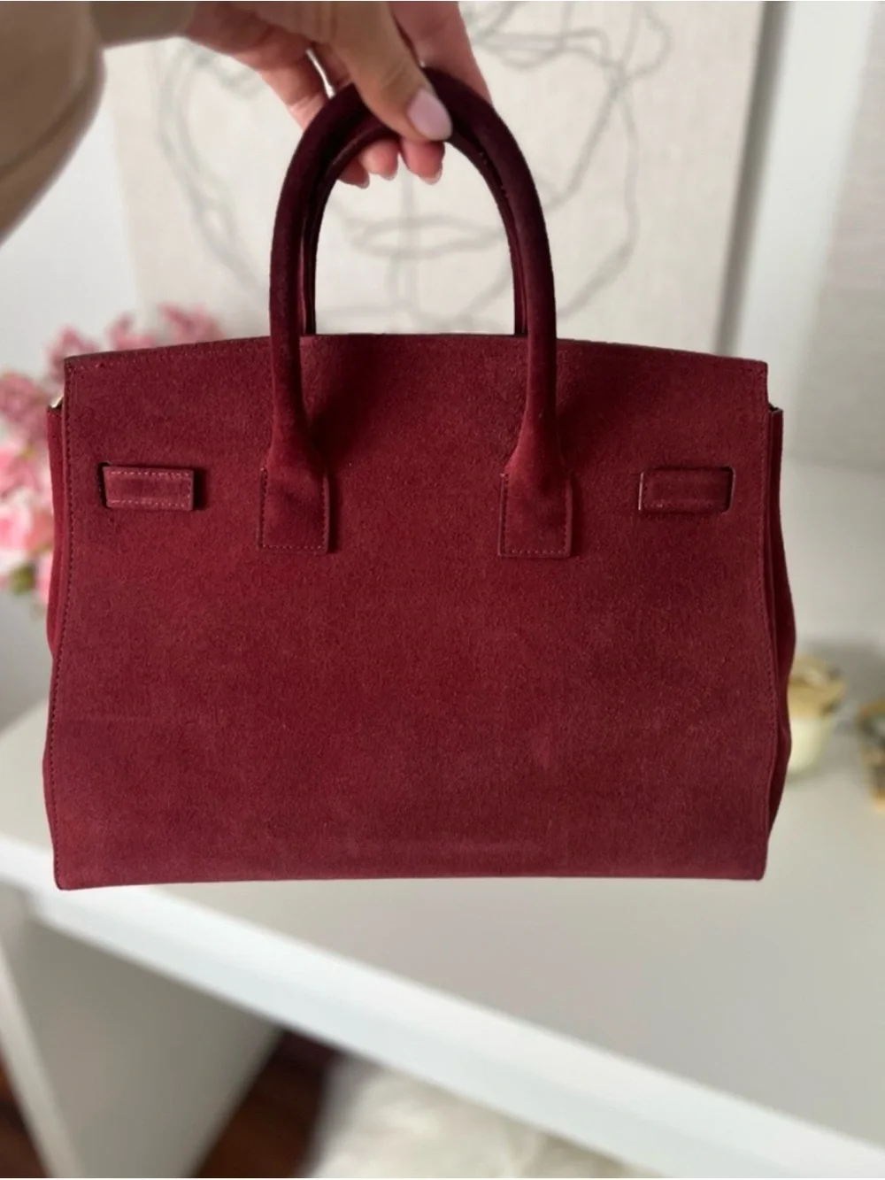 Teddy Blake elegant burgundy